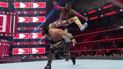 Seth Rollins vs. Kofi Kingston - Universal Champion vs. WWE Champion Winner Take All Match: Raw, April 8, 2019