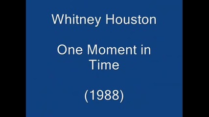 Whitney Houston - One Moment in Time