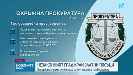 Нелегална сеч и фалшифициране на документи: Какво разследват по казуса с “незаконния град”