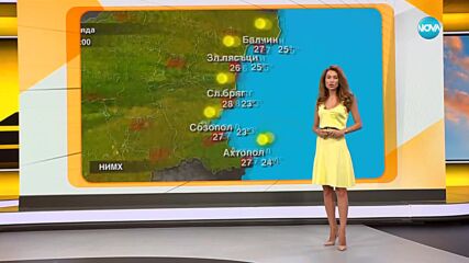 Прогноза за времето (11.06.2025 - сутрешна)