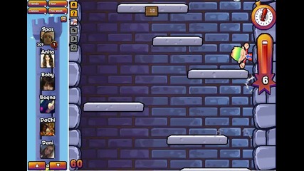 icy tower : 170 combo (record of the week) (combo record:234)