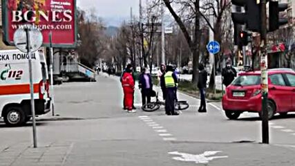 Велосипедист пострада в Благоевград