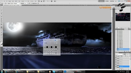Пресъздаване на Москва под водата с Photoshop Cs5