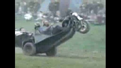nissan trike poppin a wheelie