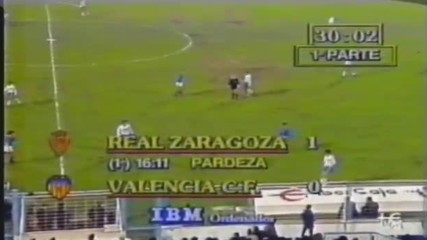 Zaragoza - Valencia 1989-1990