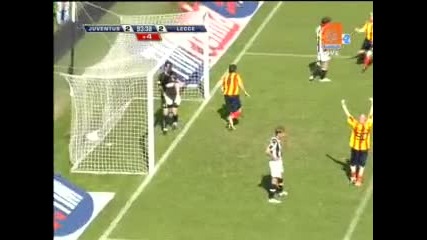 03.05 Ювентус - Лече 2:2 Кастиьо изравнителен гол в 93 минута