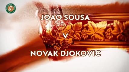 N Djokovic vs J Sousa - Roland Garros [2014]