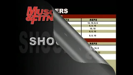 Muscle & Fitness - Chest and shoulders - Part 4