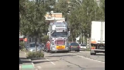 Scania R620 извън габаритни товати