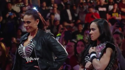 Naomi vs. Aj Lee: Raw, March 24, 2014