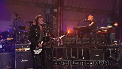 Bon Jovi - Wanted Dead Or Alive (live on Letterman)
