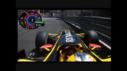 2010 Monaco Grand Prix - Robert Kubica onboard 