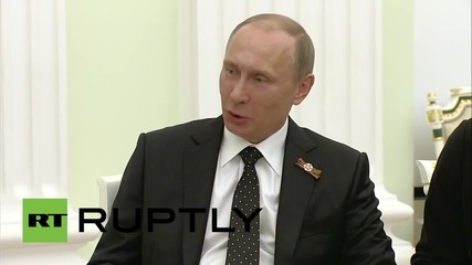 Путин и Могабе се срещнаха след празненствата по случай Деня на Победата