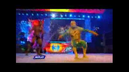 син кара атакува Chavo Guerrero - Wwe Smackdown