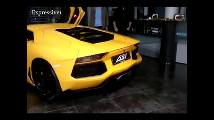 Страховит звук от Lamborghini Aventador