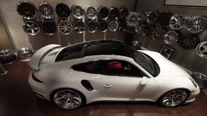 Porsche 991 Turbo в красиви джанти