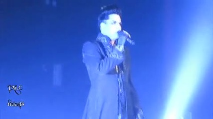 Adam Lambert singing Sleepwalker in Wilkes Barre 