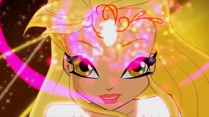 Winx Club - Stella Bloomix Transformation / Клуб Уинкс - Стела - Трансформация Блумикс Hd!