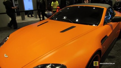 [ 2008 Aston Martin Vantage with D2 Forged Wheels ] - 2014 New York Auto Show