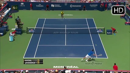 Nadal vs Janowicz - Montreal 2013!