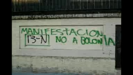 Manifestacion No A Bolonia 13 - Noviembre Sevilla 