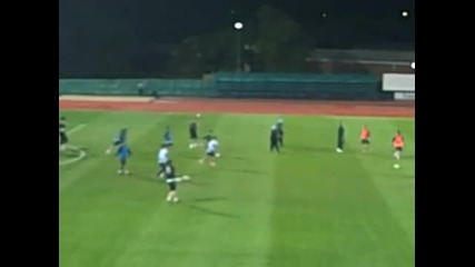 Maradona s Argentina team training in Pretoria...hilarious!.flv 