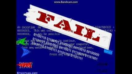 Game Over - Fail