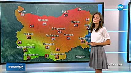 Прогноза за времето (28.10.2018 - обедна емисия)