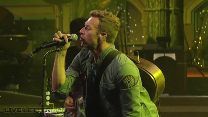 Coldplay - Yellow ( Live on Letterman )