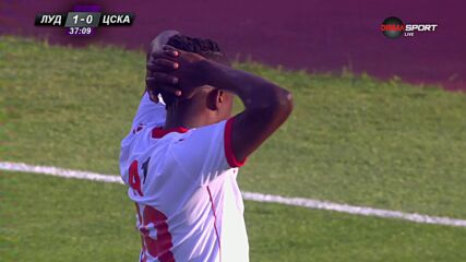 Лудогорец - ЦСКА 1:0 /първо полувреме/