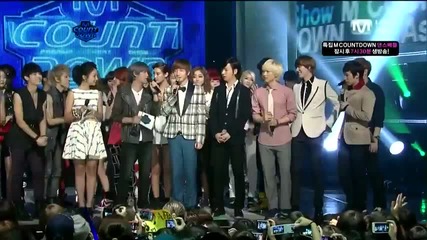 Today's Winner - Super Junior ~ M!countdown (25.08.11)