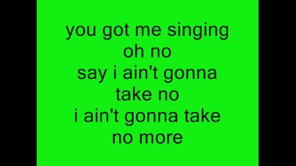 I Ain't Gonna Take No More - Aaron Carter