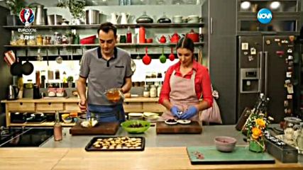 Сладки с рози и шамфъстъци - Бон апети (02.06.2016)