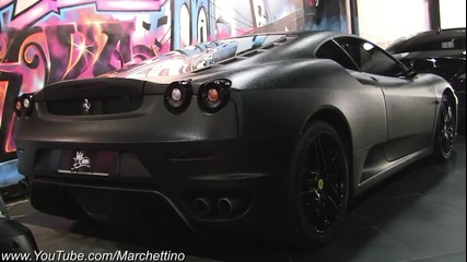 Облицовка с кожа ! Ferrari F430!
