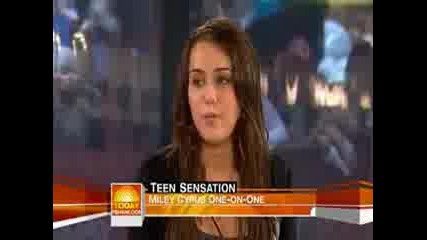 Miley Cyrus on the Today Show 08282009 [hq] Interview