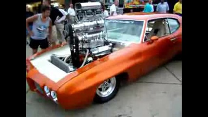 Supercharged Pontiac Gto 1969