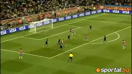 Мондиал 2010 Парагвай - Нова Зеландия 0:0 
