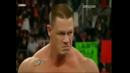 john cena attacks batista