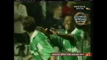 2002 Maccabi Haifa (israel) 3 -manchester United (england) 0