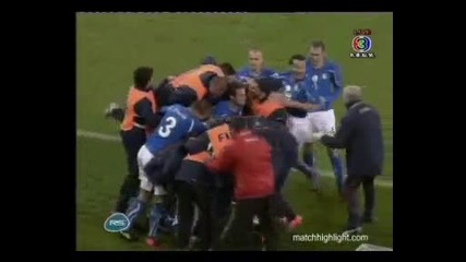 Италия 1 - 1 Парагвай World Cup ! 