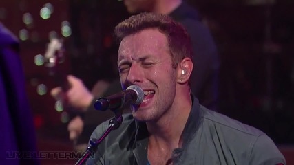 Coldplay - The Scientist (live on Letterman)