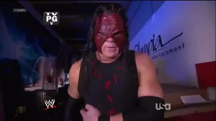 Kane Gets Rid Off Paul Bearer - Wwe Raw 4/23/12