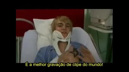 Mcfly - Please please [video Shoot] - legendado