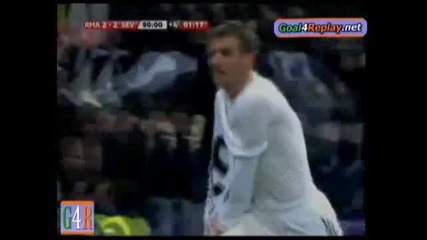 Real Madrid - Sevilla 3 - 2 (3 - 2, 6 3 2010) 