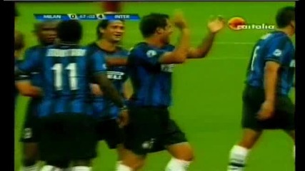 Ac Milan - 0 - 4 - Inter - Stankovic