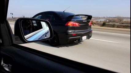 Evo X take off