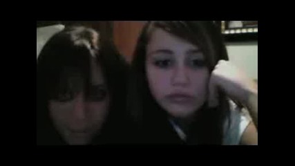 The Miley And Mandy Show!!!! Is My Makeup To Dark?
