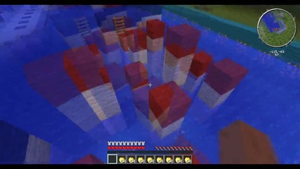 Minecraft Wipeout map 2# + Fail ! - Himy.