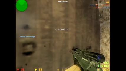Cs 1.6 Awp 7 frags with double (amateur edit :d)