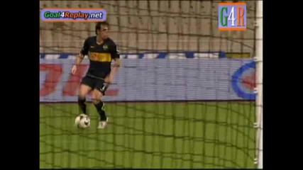 Aek - Boca Juniors 0 - 1 Goal na Palermo